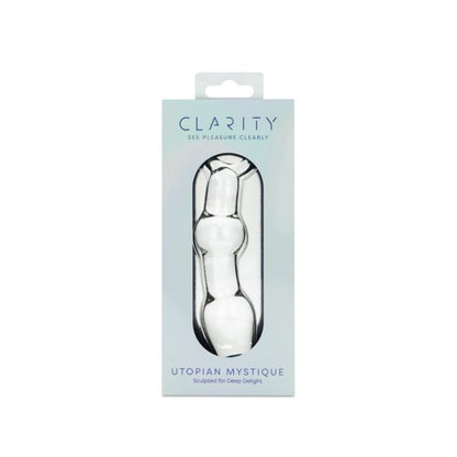 CLARITY GLASS DILDO UTOPIAN MYSTIQUE
