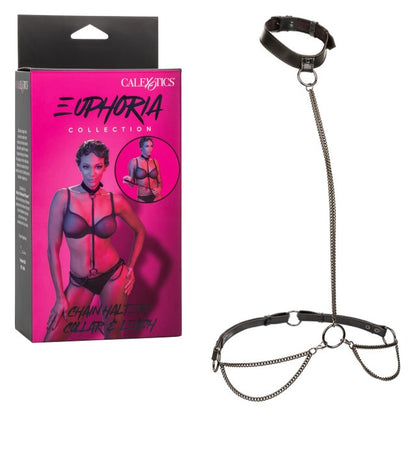 EUPHORIA CHAIN HALTER COLLAR & LEASH