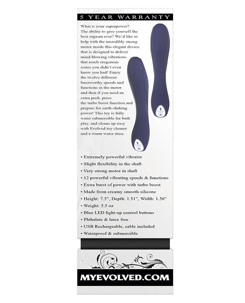 EVOLVED COMING STRONG