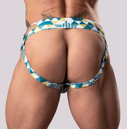 CUT IT OUT! MOONSHINE JOCK BLUE S/M
