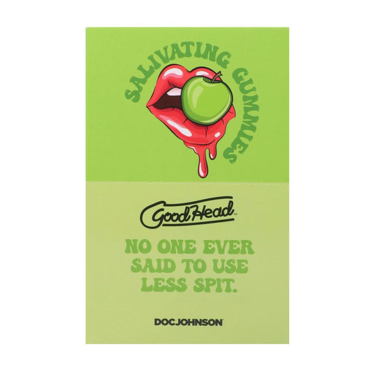 GOODHEAD SALIVATING GUMMIES GREEN APPLE 24PACK