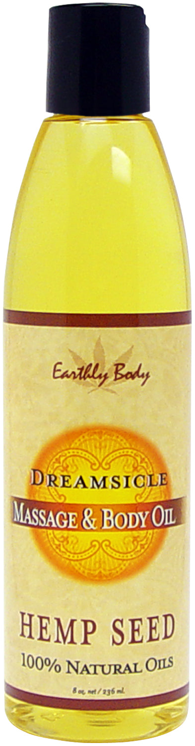 MASSAGE & BODY OIL DREAMSICLE 8 OZ