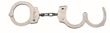 NICKEL DUAL LOCKING HANDCUFFS