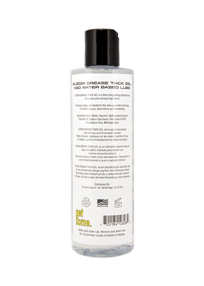 ELBOW GREASE H2O THICK GEL REGULAR 8.5 OZ