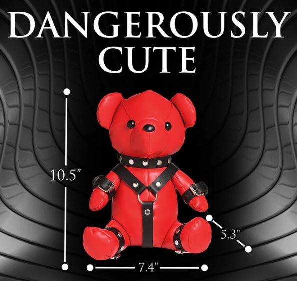 GIMP BEAR RED