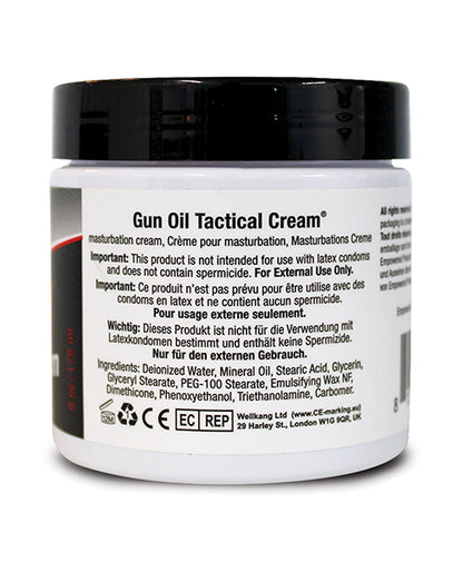 GUN OIL TACTICAL CREAM 6OZ JAR