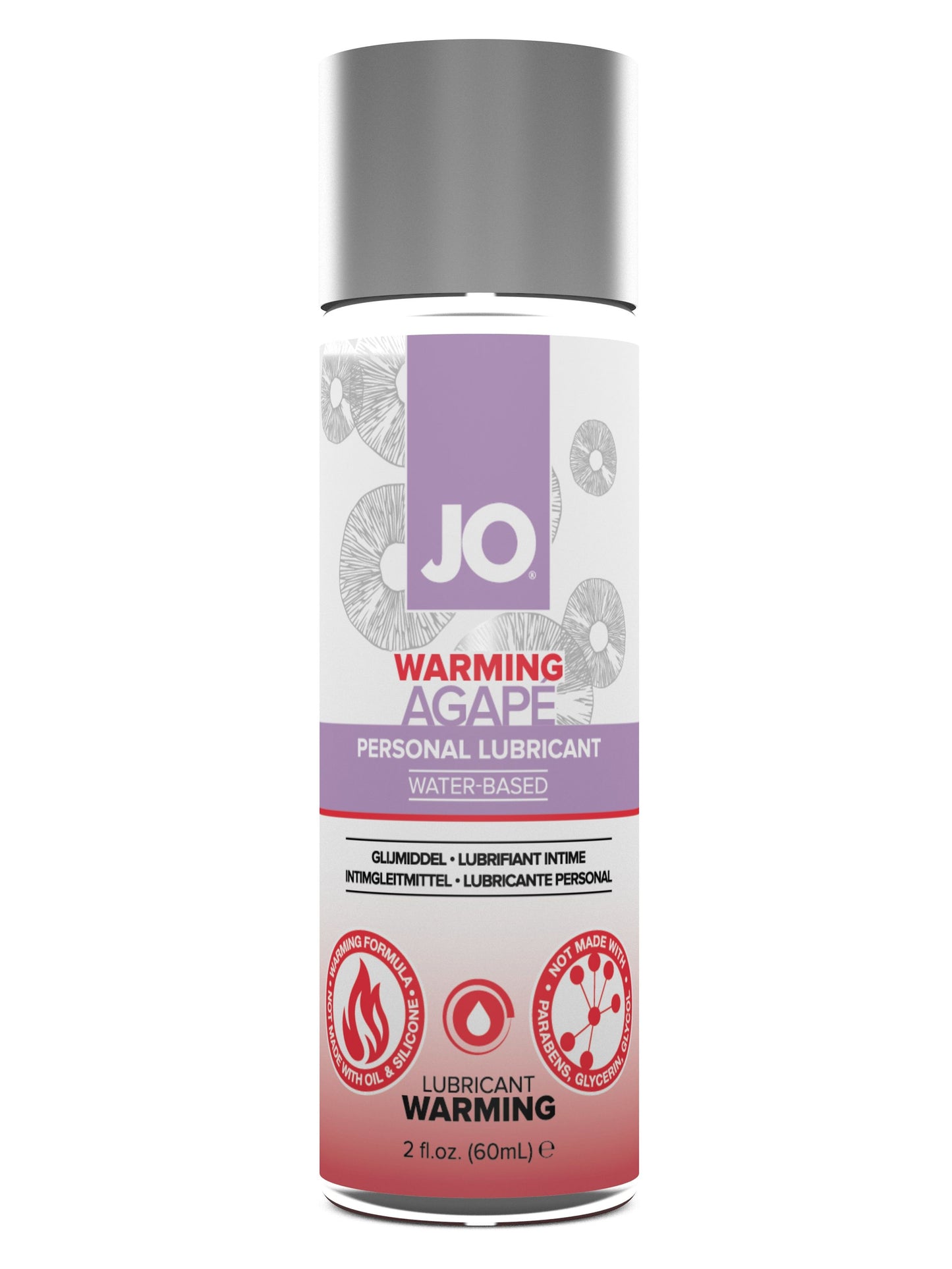 JO AGAPE WARMING LUBRICANT 2OZ