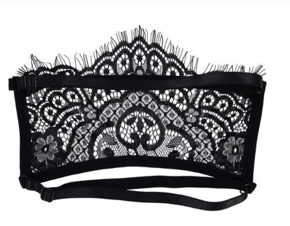 LACE VEILED VISION BLINDFOLD