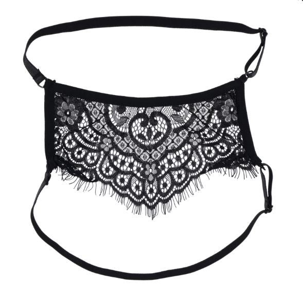 LACE VEILED VISION BLINDFOLD