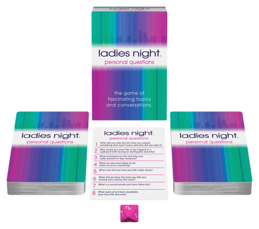 LADIES NIGHT PERSONAL QUESTIONS GAME