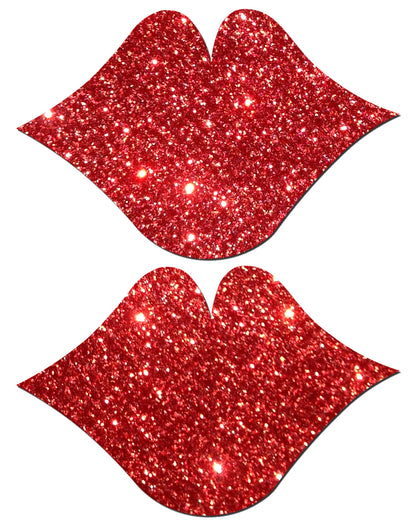 PASTEASE LIPS RED GLITTERING