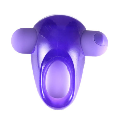 CASEY RECHARGEABLE VIBRATING ERECTION ENHANCER RING PURPLE