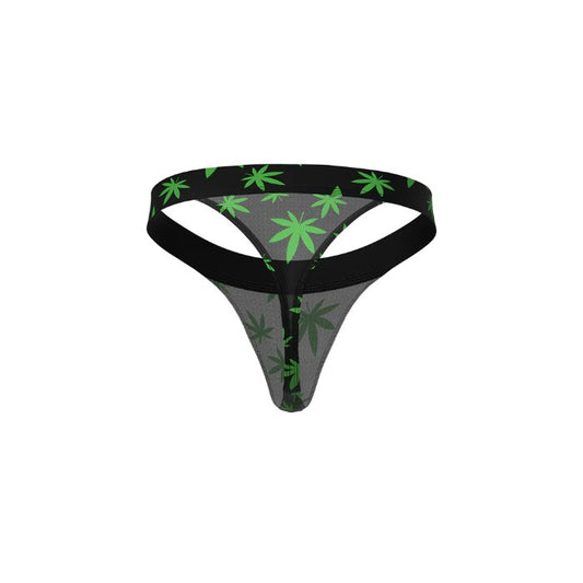 HAZY DAYZ MICRO THONG POTLEAF L/XL