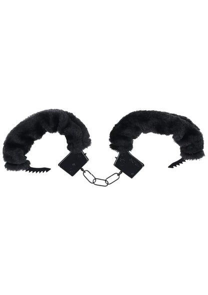 MERCI FLUFF CUFFS BLACK