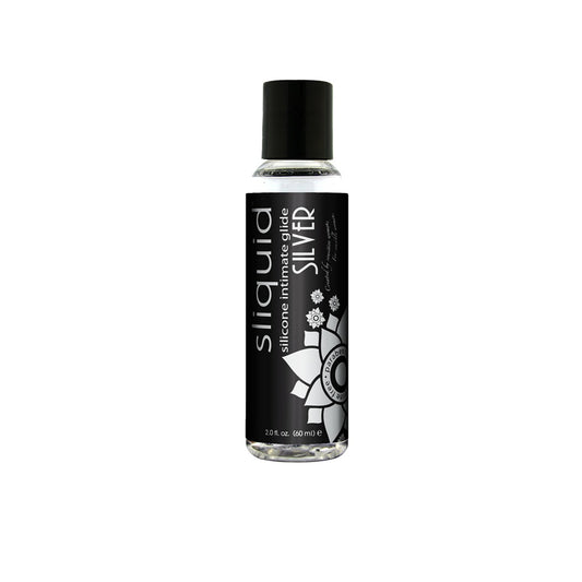 Sliquid Naturals Silver Silicone Lubricant-59ml
