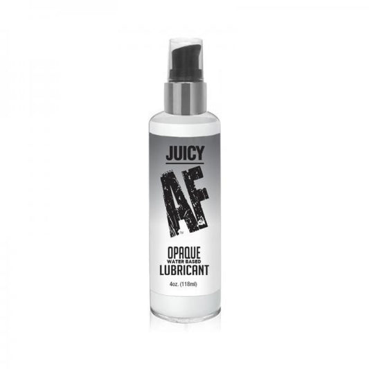 JUICY AF WATER BASED OPAQUE LUBE 4 OZ BOTTLE