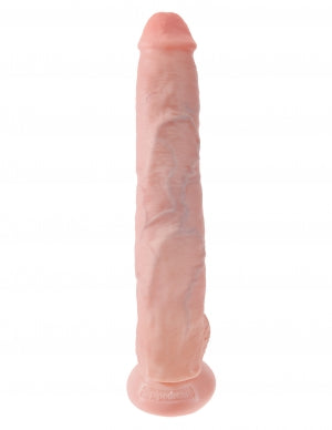 KING COCK 14 IN COCK W/BALLS LIGHT