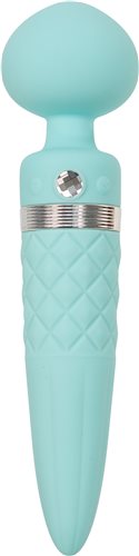 PILLOW TALK SULTRY ROTATING WAND TEAL