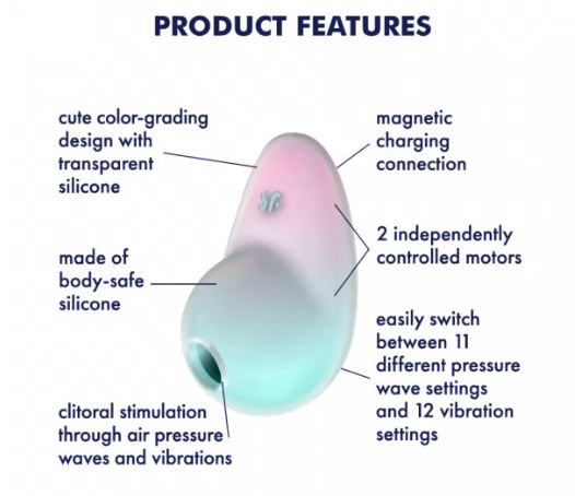 (D)SATISFYER PIXIE DUST MINT/P (NET)