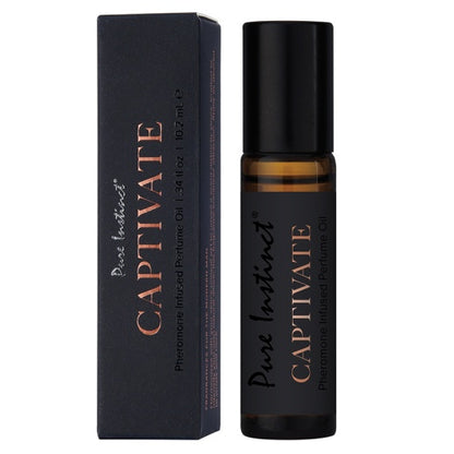PURE INSTINCT PHEROMONE PERFUME OIL CAPTIVATE .34 OZ