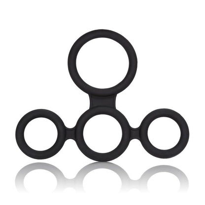 BIG MAN'S SPREADER RING BLACK