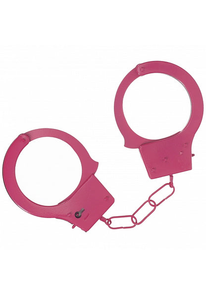 OUCH! CLASSIC METAL HANDCUFFS PINK