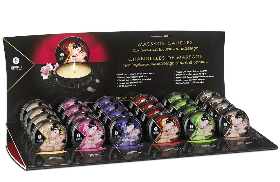 MINI MASSAGE CANDLE DISPLAY