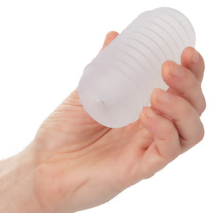 POP SOCK! RIBBED CLEAR