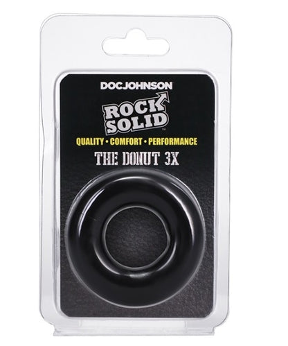 ROCK SOLID DONUT 3X BLACK