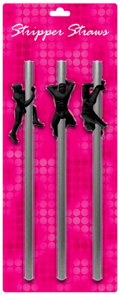 STRIPPER STRAWS MALE