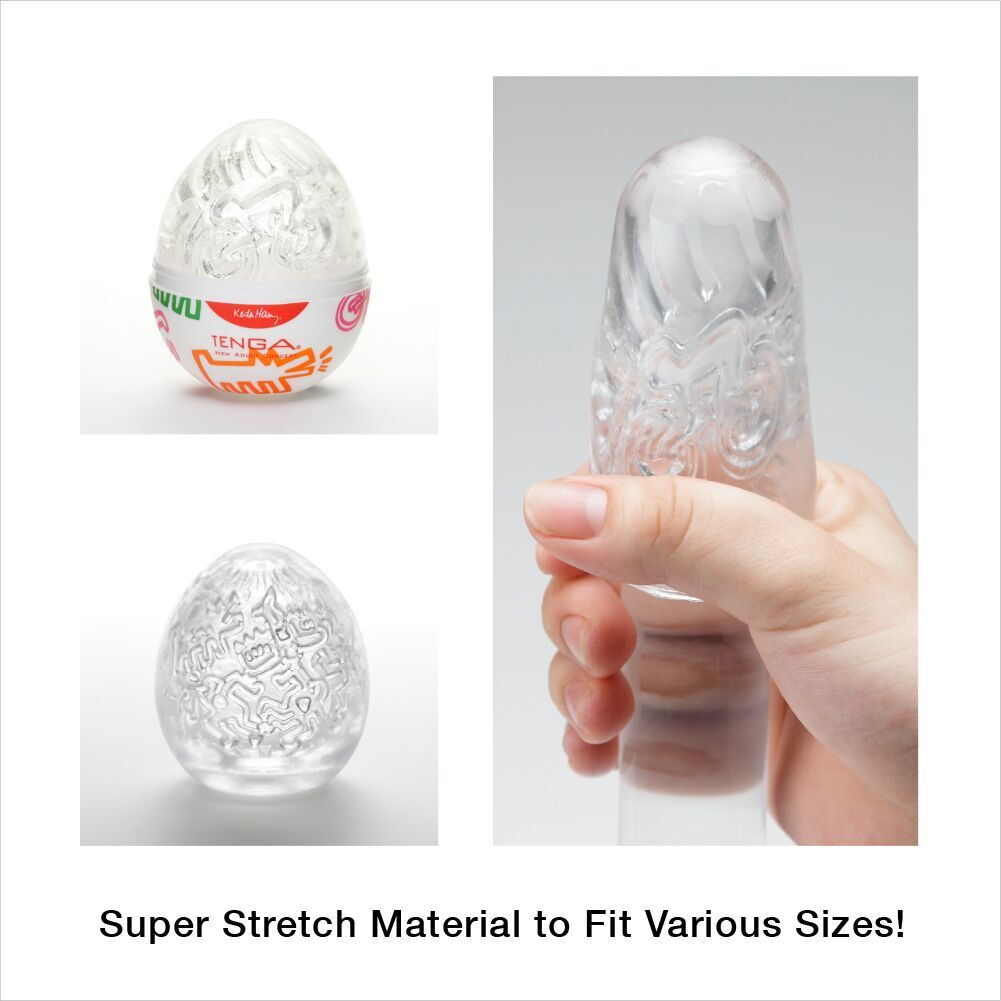 KEITH HARING EGG PARTY (NET)
