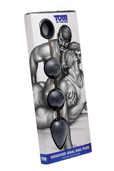 TOM OF FINLAND LG SILICONE WEIGHTED ANAL BALL PLUG