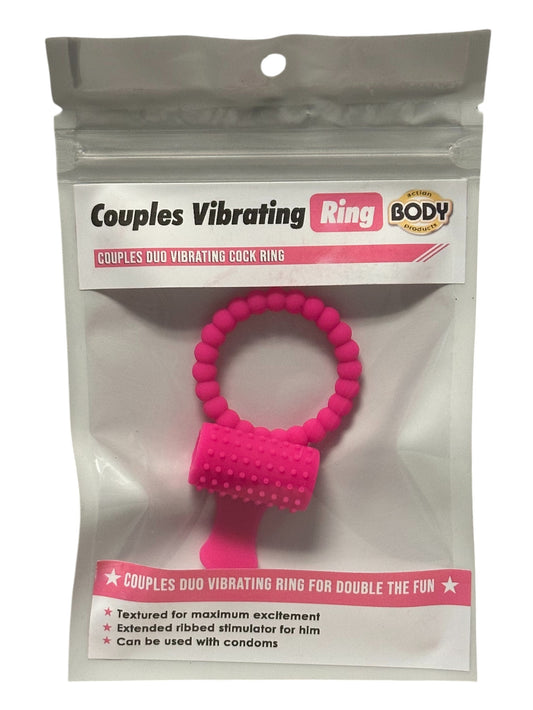 COUPLES DUO VIBRATING COCK RING