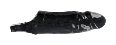 MASTER SERIES BLACK MAMBA COCK SHEATH XL